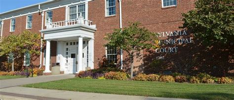 Sylvania municipal court - Municipal Building. 6635 Maplewood Ave. Home to the Sylvania City Police Division and City Council Chambers. Municipal Court Building. 6700 Monroe St. Home to the Municipal Court and the Prosecutors Office. Maintenance Building. 5509 Harroun Rd. Houses the Streets, Vehicle Maintenance and Utility Maintenance operations. …